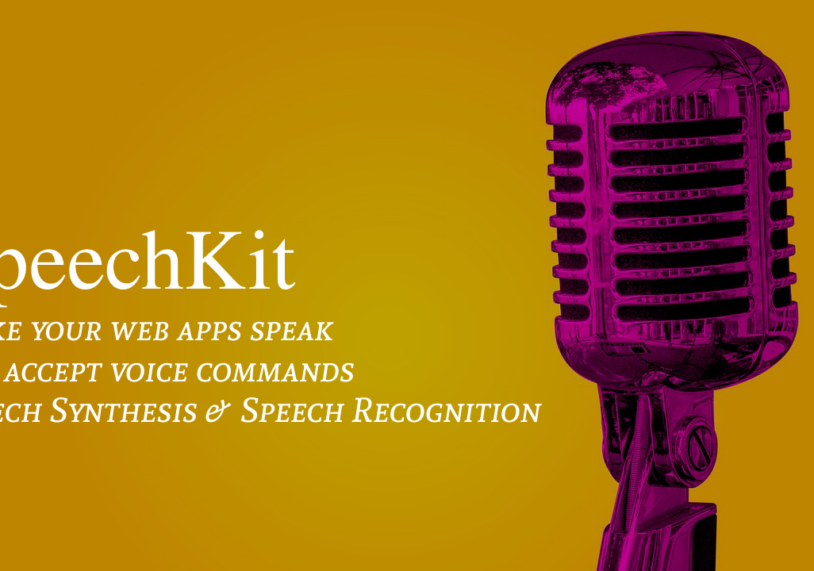 SpeechKit: A Javascript Package For The Web Speech API (Speech ...